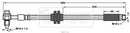 Borg & Beck Brake Hose Part No -BBH7734