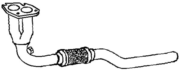 Klarius GM1245K - Catalyst Repair Pipe