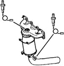 Klarius 323612 - Catalyst Type Approved Withpip  - Fits Fiat 500 1.2i