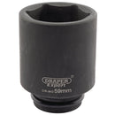 Expert HI-TORQ 6 Point Deep Impact Socket, 3/4" Sq Dr, 59mm