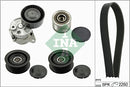 INA V-Ribbed Belt Set - Part No - 529011522