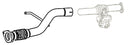 Klarius RN1028E - Front Pipe  - Fits Nissan Qashqai 1.5dCi