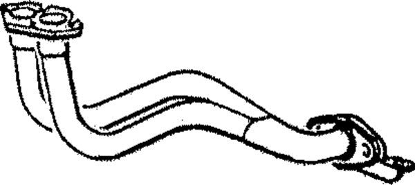 Klarius GM10K - Twin Front Pipe  - Fits Opel Nova 1.3