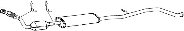 Klarius 321432 - Catalyst Type Approved Withpip  - Fits Peugeot 206 CC 2.0i