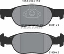 Textar Brake Pad Set - 2318101