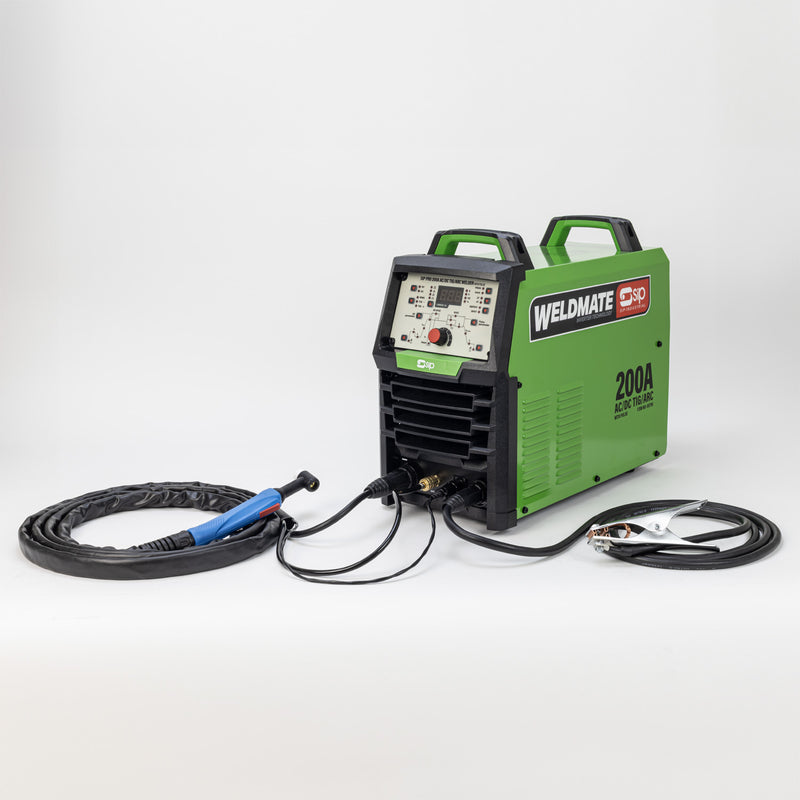 SIP WELDMATE® PRO 200A AC/DC TIG/ARC Welder with Pulse Package