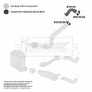 Borg & Beck Turbo Hose Part No -BTH1141