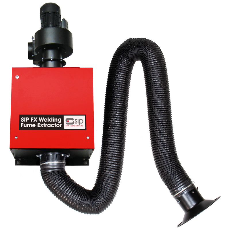 SIP FX-WM Professional Wall-Mounted Welding Fume Extractor (1x Arms)