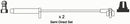 WAI HT Lead Set - ISL250