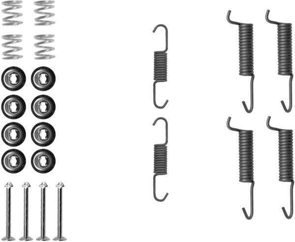Textar Brake Shoe Fitting Kit - 97012700