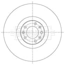 Borg & Beck Brake Disc Single Part No -BBD5985S