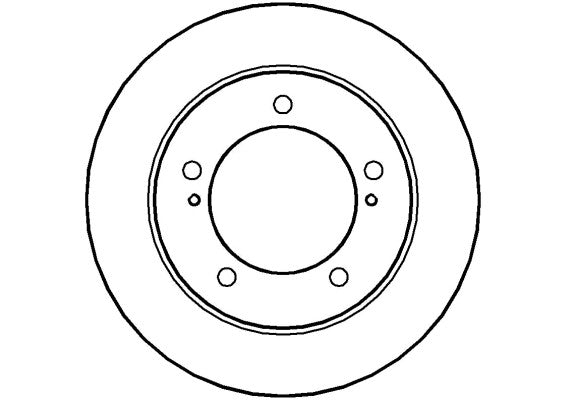 Disctech Brake Disc - Fits Suzuki - ABD3460 - Front Axle