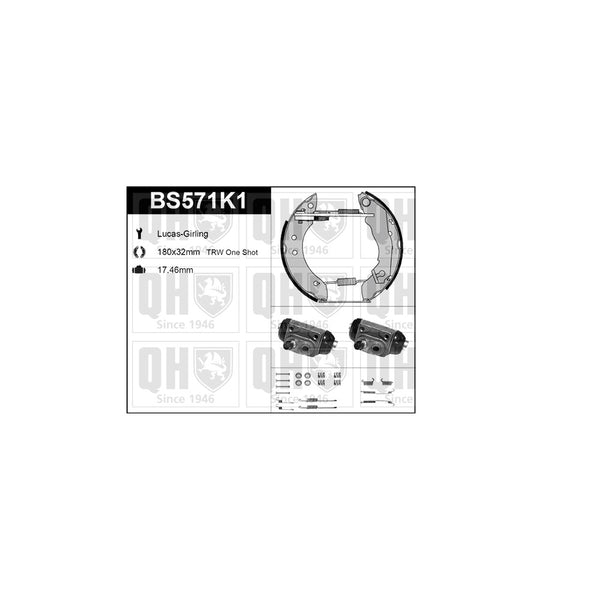 QH BS1170K1 Brake Shoe Kit