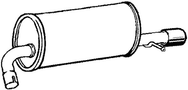 Klarius JR331D - Box With Tail Pipe Right Hand