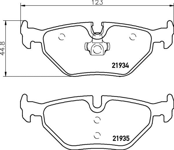 Mintex Brake Pad & Disc Kit fits -MG Rover MDK0186 (also fits other vehicles)