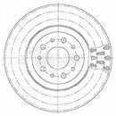 Borg & Beck Brake Disc Pair Part No -BBD5492