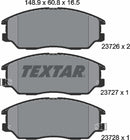 Textar Brake Pad Set - 2372601