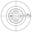 Borg & Beck Brake Disc Single Part No -BBD6181S