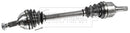Borg & Beck Driveshaft - LH - BDS1768