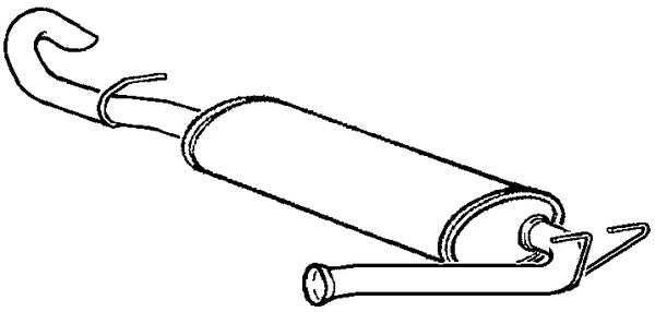 Klarius RN887X - Box With Tail Pipe