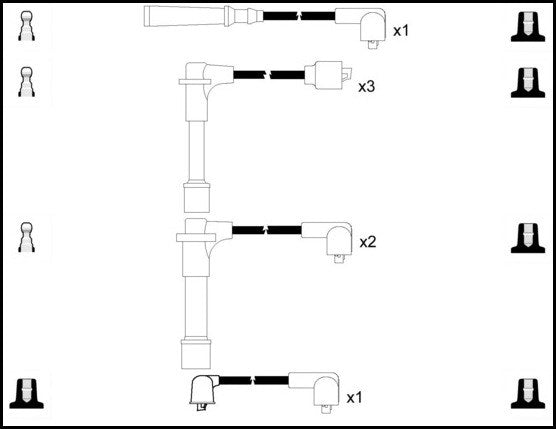 ElectroSpark Ignition Lead Set - OEK374