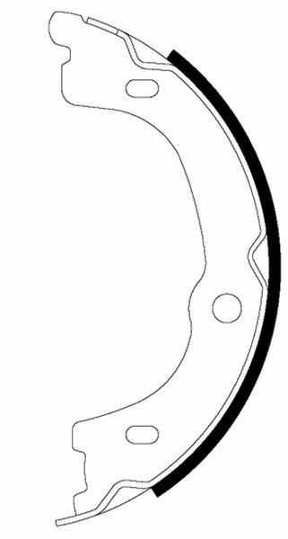 Mintex Brake Shoes fits -Kia MFR657 (also fits other vehicles)