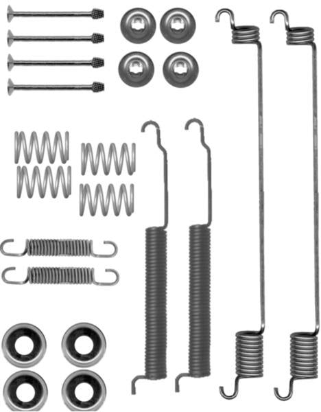 Mintex Brake Fitting Kit fits -Infiniti Nissan MBA843 (also fits other vehicles)
