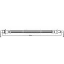 Borg & Beck Brake Hose Part No -BBH8453