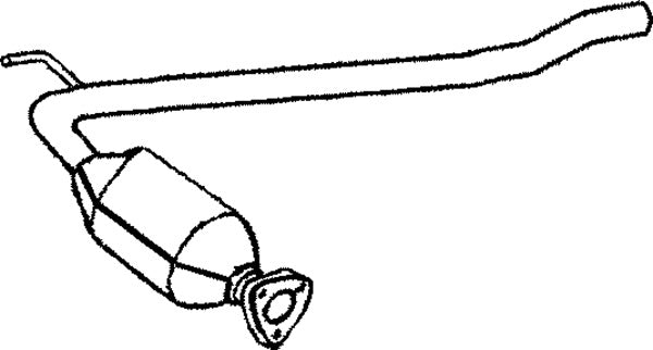 Klarius 311456 - Catalyst Type Approved  - Fits Volkswagen Transporter T4 1.9TD