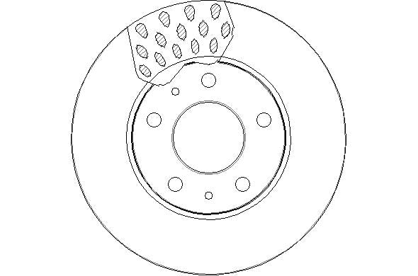 Disctech Brake Disc - Fits Citroën - ABD2987 - Front Axle