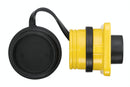 HELLA 8JB 011 895-001 Socket - 12V - 7-pin connector - Plug: Round Plug