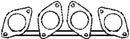 Klarius 410608 - Manifold Gasket