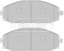 Borg & Beck Front Brake Pad Set -BBP1866