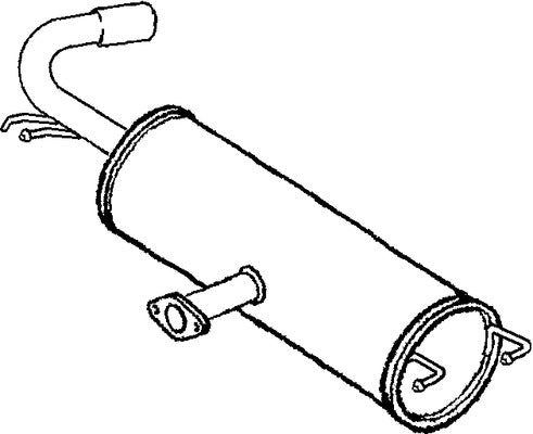 Klarius TY615H - Box With Tail Pipe