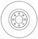 Borg & Beck Brake Disc Pair Part No -BBD5186