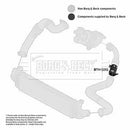 Borg & Beck Turbo Hose Part No -BTH1595