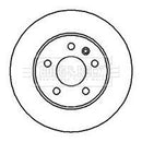 Borg & Beck Brake Disc Pair Part No -BBD4072