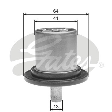 Gates Thermostat, coolant - TH25882G1