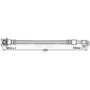 Borg & Beck Brake Hose Part No -BBH7920