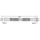 Borg & Beck Brake Hose Part No -BBH6259
