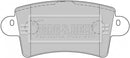Borg & Beck Brake Pad Set - BBP1773