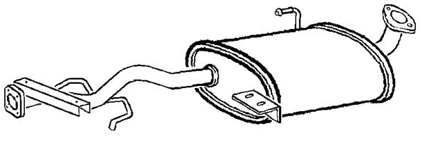 Klarius IZ23P - Box With Centre Pipe
