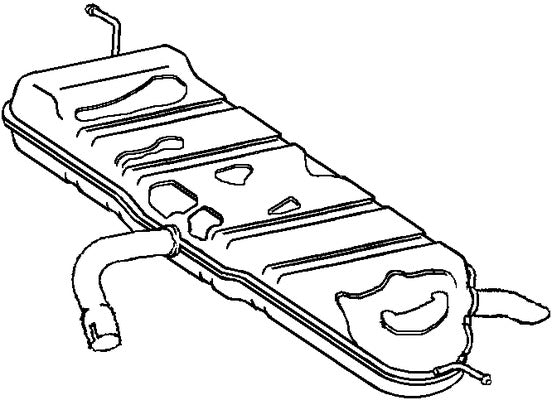 Klarius VW650E - Box With Tail Pipe