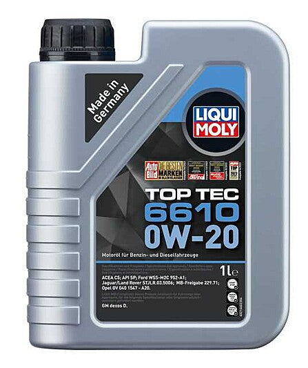 Liqui Moly - Top Tec 6610 0W20 1Ltr