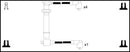 HighVolt Ignition Lead Set - OEF611