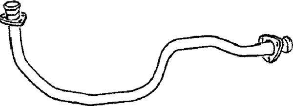 Klarius LR19V - Front Pipe  - Fits Land Rover 109 2.25