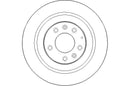 Disctech Brake Disc - Fits Suzuki - ABD3008 - Rear Axle