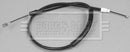 Borg & Beck Brake Cable- LH Rear -BKB3047