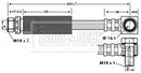 Borg & Beck Brake Hose Part No -BBH6737