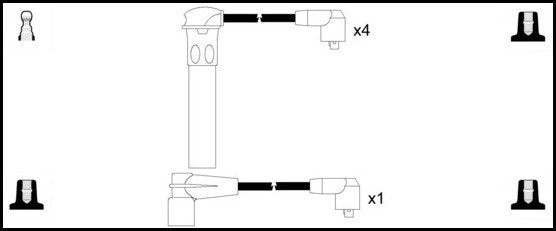 ElectroSpark Ignition Lead Set - OEK627